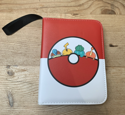 Pokemon Zipped Card Storage Binder - Plus Approx 100 Cards - Image 1
