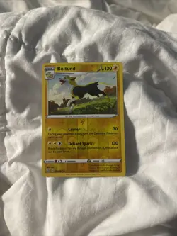 Boltund 053/163 Non Holo Rare SWSH Battle Styles Pokemon TCG Card - Image 1