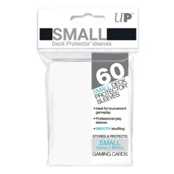 Trading Card Supplies - Ultra Pro DECK PROTECTORS - WHITE (60 pack - Small Size) 74427829636 - Image 1