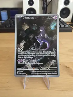 Pokemon Mewtwo 052 Sv: Scarlet & Violet 151 Promo Cards Holo NM 🔥🔥 - Image 1