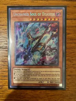 Unchained Soul of Disaster-Secret Rare-(CHIM-EN010)-Near Mint Card - Image 1