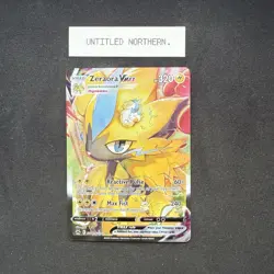 Pokemon TCG Zeraora VMAX Alternate Art Ultra Rare Card GG42/GG70 Crown Zenith - Image 1