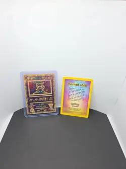 Ancient Mew New Movie Promo Double Holo Foil Rare 1999-2000 Pokemon Card NM/Mint - Image 1