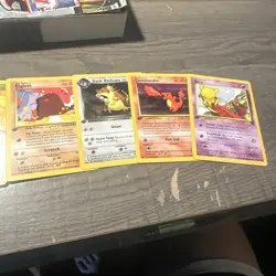 POKEMON TEAM ROCKET 1ST EDITION 11 CARD LOT ABRA CHARMANDER DIGLETT EKANS + - Image 1