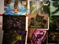 MtG Gold Stamp Art Series Card Lot of 28x Cards - Image 2