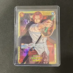 Shanks OP01-120 SEC ROMANCE DAWN - ONE PIECE Card Game Japanese - Image 1