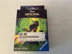 Disney Lorcana TCG - Deck Protectors - SCAR [The Lion King] [65 Card Sleeves] - Image 1