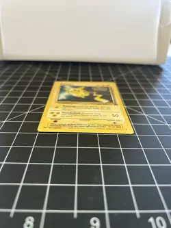 Pokemon Card Black Star Promo Pokemon The First Movie Pikachu Good Condition - Image 3