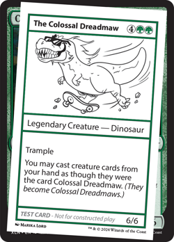 The Colossal Dreadmaw #573 | Near Mint | Mystery Booster 2 Magic MTG - Image 1
