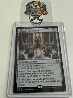 [1x] Throne of Eldraine Near Mint, English Wilds of Eldraine Commander MTG Magic - Image 1