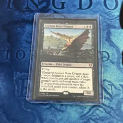 Ancient Brass Dragon #111 Commander Legends battle for Baldur's Gate MTG EDH LP - Image 3