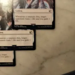 Sephiroth One Winged Angel Emblem (0024) MTG Final Fantasy Regular, Lot Of 3 - Image 3