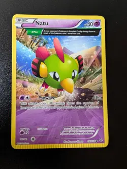 Natu 28/108 Common Roaring Skies Pokemon Lightly Played - Image 1