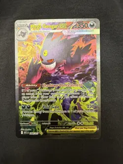 Mega Gengar ex 284/217 Ascended Heroes SIR Pokemon near mint ships fast - Image 1