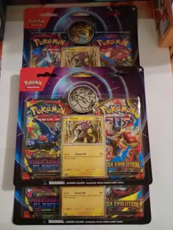 3x Pokemon Mega Evolution & Phantasmal Flames 2-Pack Blister Raikou - Sealed - Image 1