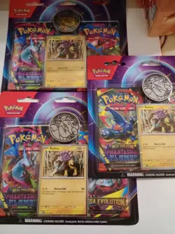 3x Pokemon Mega Evolution & Phantasmal Flames 2-Pack Blister Raikou - Sealed - Image 3