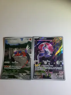 2023 Scarlet & Violet Promo Full Art Holo Koraidon #14 And Miraidon 014 Promo - Image 1