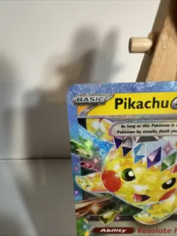 Pokemon Pikachu ex Full Art Tera Holo Double Rare 057/191 - Image 2