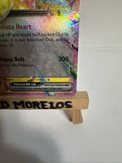 Pokemon Pikachu ex Full Art Tera Holo Double Rare 057/191 - Image 4