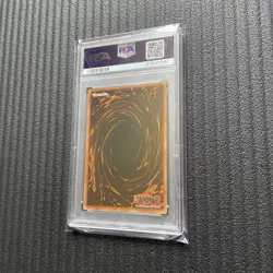 Yugioh! Burning Spear TP1-010 Rare Promo Graded PSA 9 MINT - Image 2