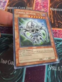 Yugioh Greed Quasar CRMS-EN098 Secret Rare Unlimited Near Mint - Image 2