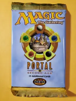 Magic the Gathering Portal Second Age Booster Pack New Factory Sealed MTG - Image 1
