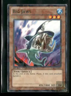 BIG JAWS DT07-EN002 DUEL TERMINAL NORMAL PARALLEL RARE YU-GI-OH NM/M - Image 1