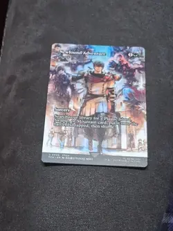 Newfound Adventure - 0045 - U - Borderless - Foil - FF - MTG - Image 1