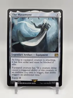 The Masamune 0264 - Regular Rare - Magic The Gathering Final Fantasy - Image 1
