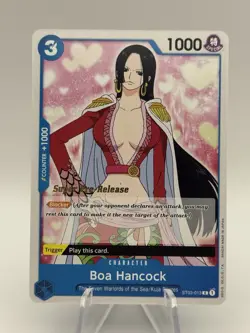 One Piece Boa Hancock ST03-013 English Super Pre-Release - Image 1