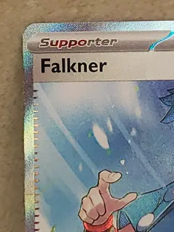 Pokemon TCG Falkner Paldea Evolved Full Art Trainer Ultra Rare Card 251/193 - Image 3