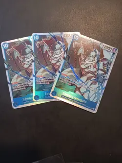 X3 One Piece Card Game TCG Edward.Newgate OP13-042 SR M/NM Condition - Image 1