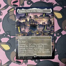 Eiganjo, Seat of the Empire (Borderless) Kamigawa: Neon Dynasty Regular - Image 1