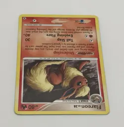 Flareon 19/111 Rising Rivals Regular Rare Pokemon Card LP - Image 2