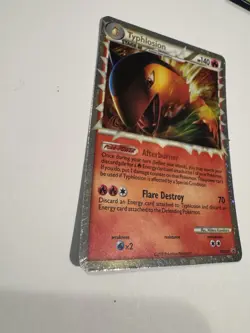 Typhlosion (Prime) HGSS09 Meganium (Prime) HGSS08 2 Card Holo Lot - Image 4