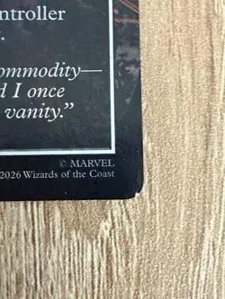 Magic the Gathering Swords to Plowshares Thanos damaged - Image 2