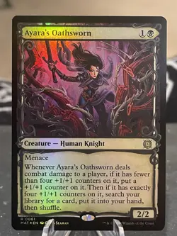 Ayara's Oathsworn (Showcase) March of the Machine: The Aftermath Foil - Image 1