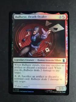 Bullseye, Death Dealer (Foil) Uncommon MTG Marvel Super Heroes - Image 1