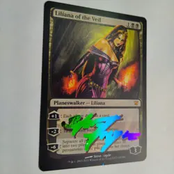 MTG Liliana of the Veil Innistrad - Signed by Artist Steve Argyle (Rainbow) - Image 1