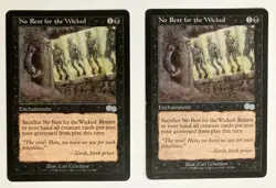 No Rest for the Wicked (2) MP Urza's Saga MTG Magic the Gathering - Image 1