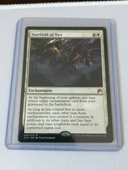 Wizards of the Coast Starfield of Nyx Mythic Enchantment Magic Origins White - Image 1