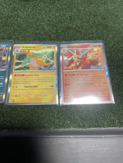 Pokemon TCG Chaos Rising Card Lot Ampharos Crobat Delphox build and battle promo - Image 1