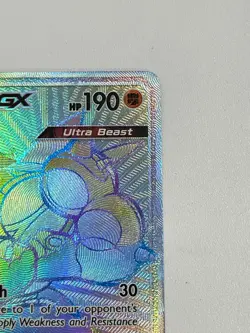 Buzzwole GX 115/111 Rainbow Secret Rare – Crimson Invasion Pokemon - Image 3