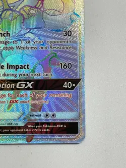 Buzzwole GX 115/111 Rainbow Secret Rare – Crimson Invasion Pokemon - Image 5