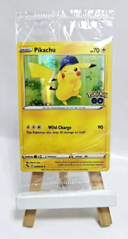 Pikachu 028/078 - Holo Rare - Pokemon GO - Sealed Promo - Pokemon TCG - Image 1