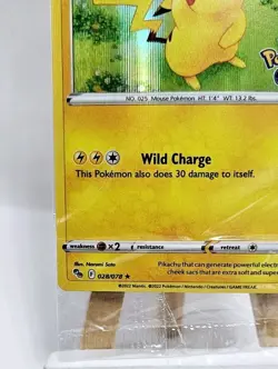 Pikachu 028/078 - Holo Rare - Pokemon GO - Sealed Promo - Pokemon TCG - Image 4