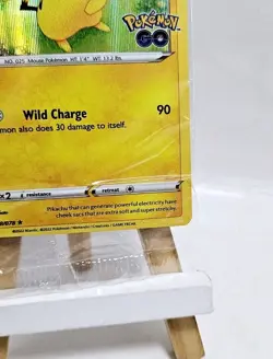 Pikachu 028/078 - Holo Rare - Pokemon GO - Sealed Promo - Pokemon TCG - Image 5