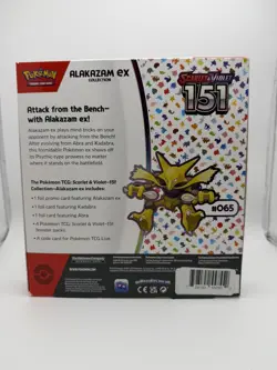 Pokemon TCG 151 Alakazam ex Collection Booster Box READ DESCRIPTION 820650855269 - Image 2