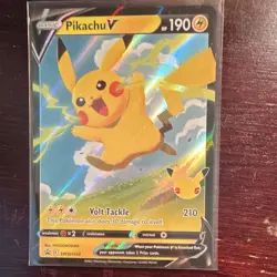 Pokemon TCG Pikachu V SWSH143 SWSH Promo Holo English 190 HP - Image 1