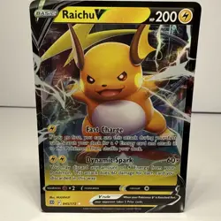 Raichu V (Full Art) - 045/172 - Ultra Rare - Brilliant Stars - Pokemon English - Image 1